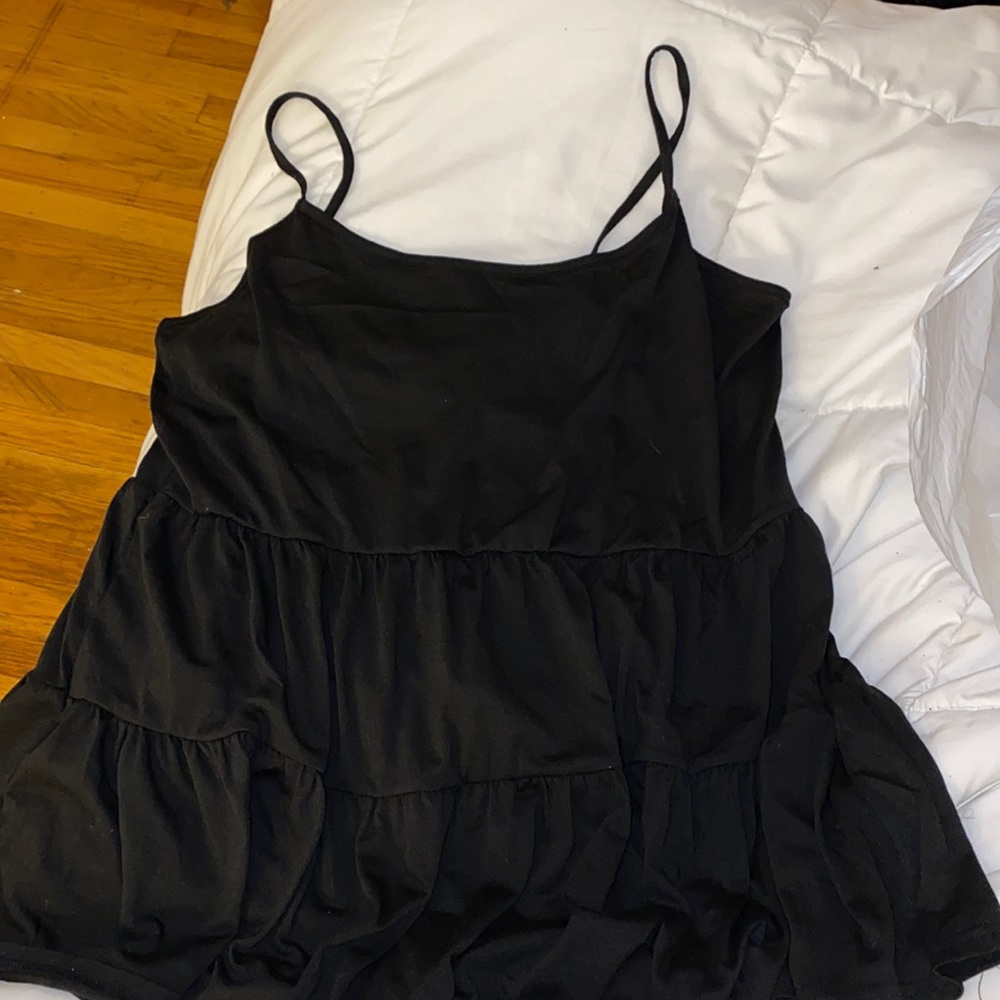 Black summer shirt